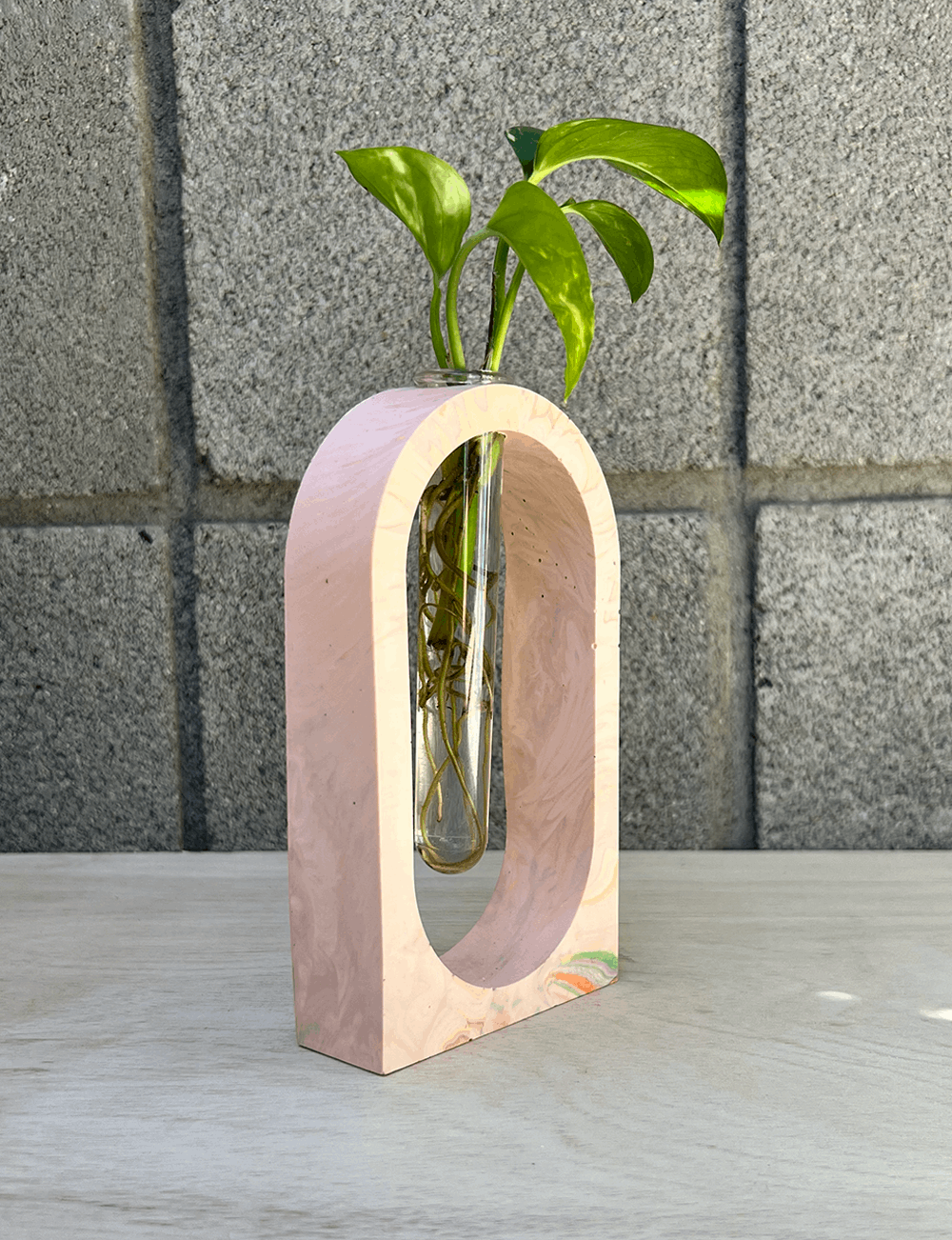 One of a Kind Sunset Swirl Arch Propagation Station